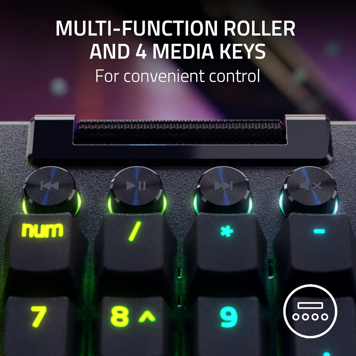 Razer BlackWidow V4 Pro Wired Mechanical Keyboard Razer BlackWidow V4 Pro Wired Mechanical Keyboard